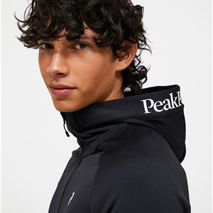peak performance-men-rider zip hood black